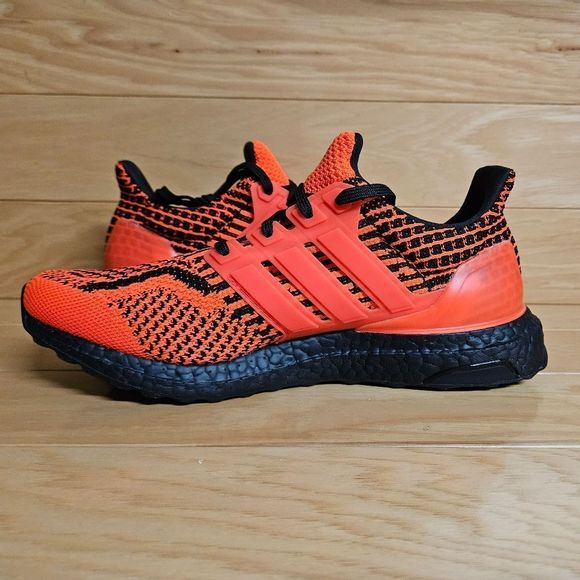 Adidas Ultraboost 5.0 DNA Shoe Sneaker Solar Red Core Black G54961 - Picture 8 of 12